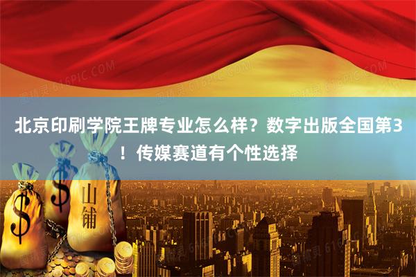 北京印刷学院王牌专业怎么样？数字出版全国第3！传媒赛道有个性选择